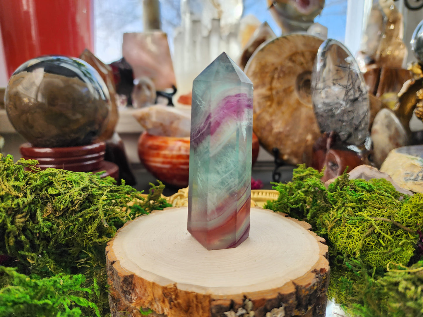 Candy Fluorite Tower