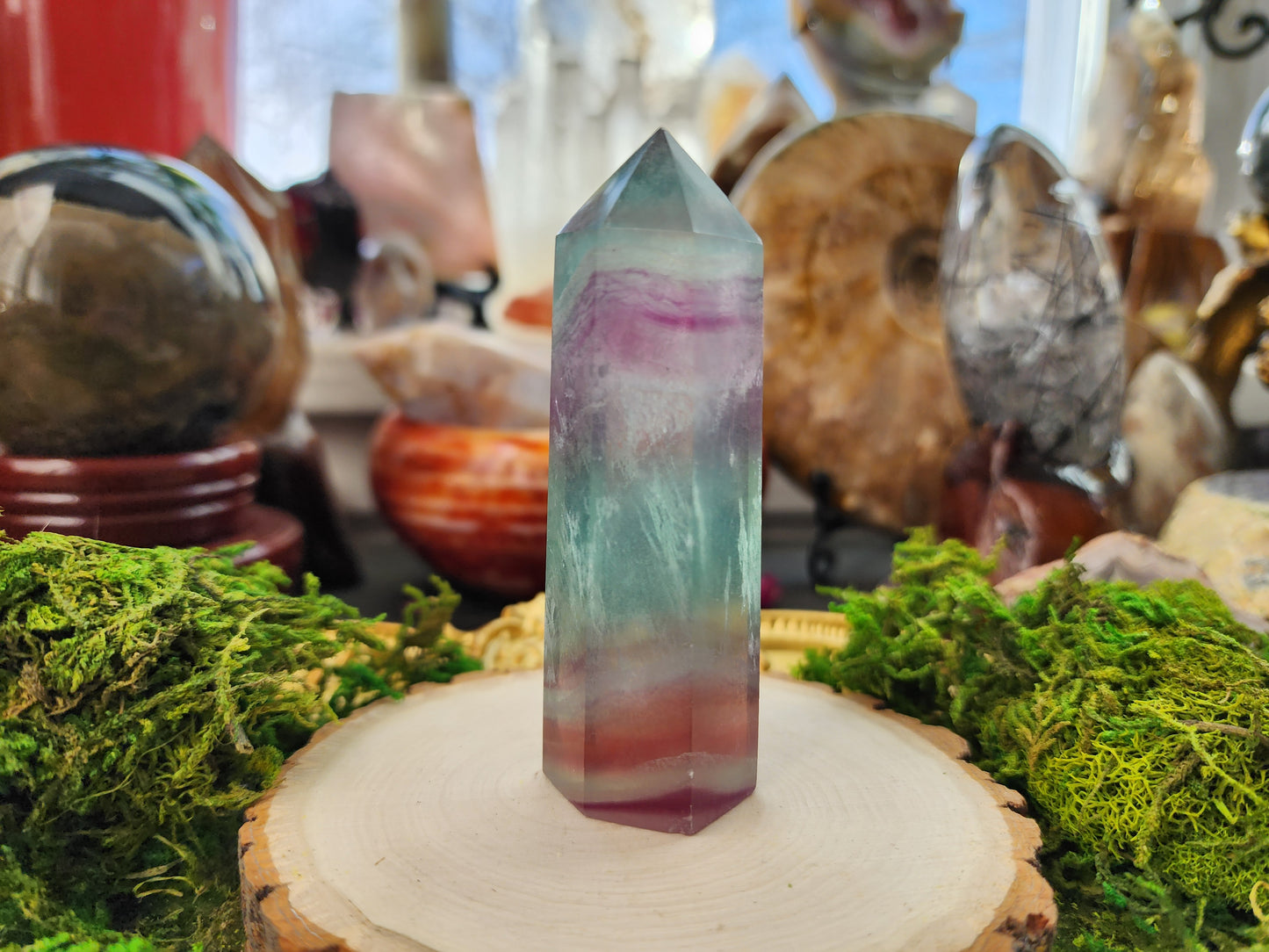 Candy Fluorite Tower