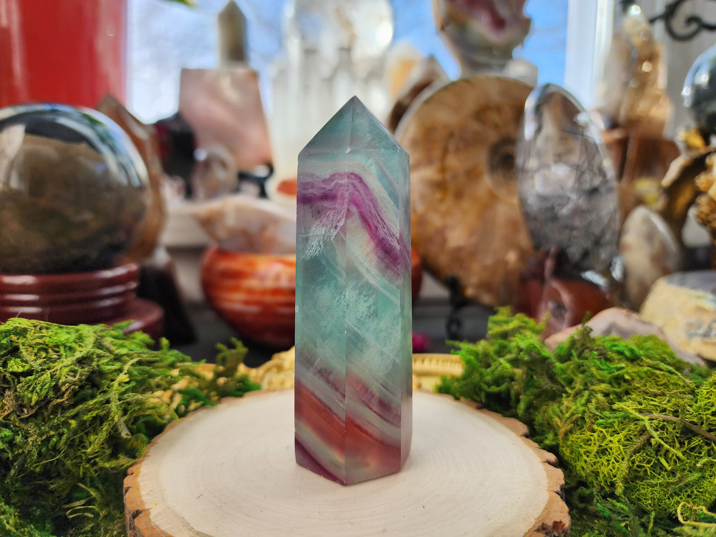 Candy Fluorite Tower