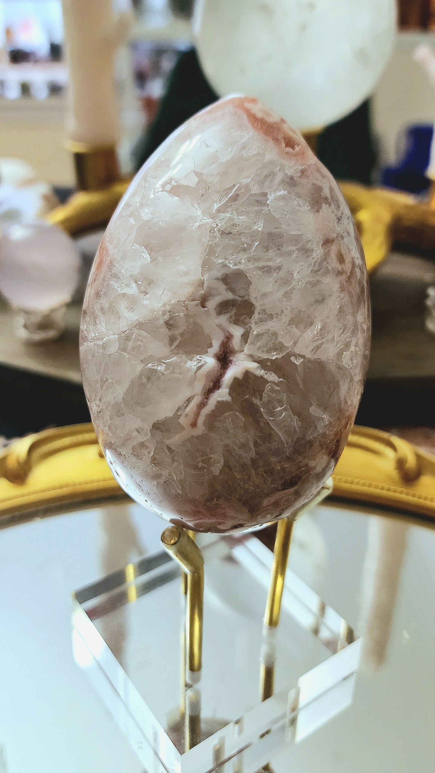 Pink Amethyst Egg