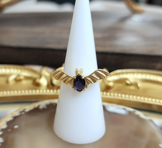 Tanzanite Bat Ring