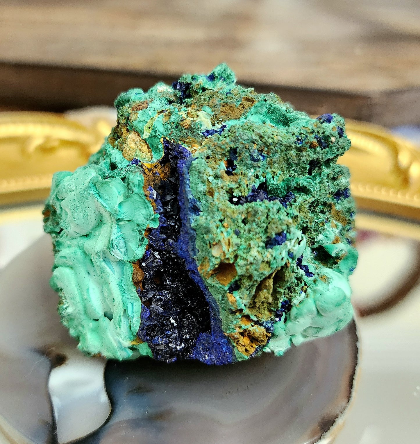 Malachite and Azurite Specimen