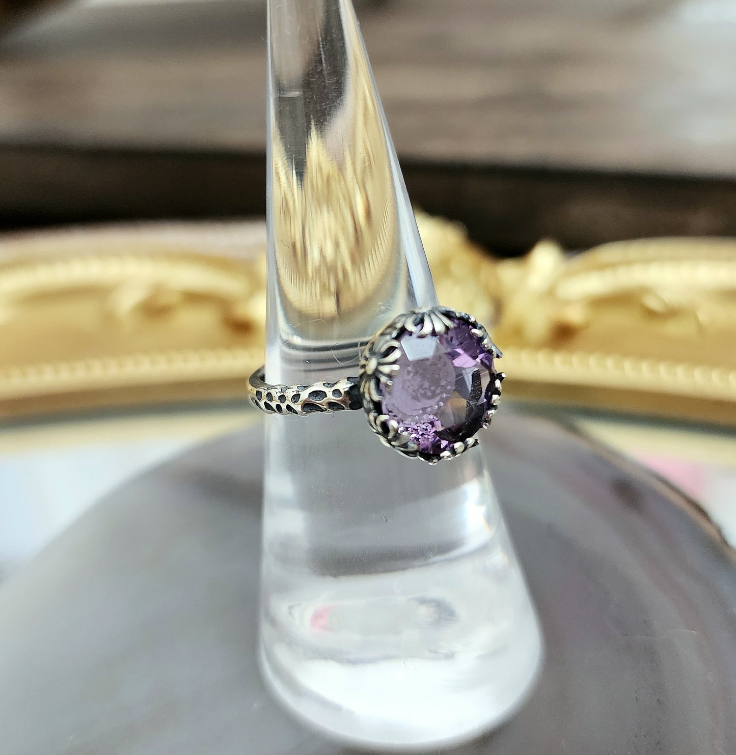 Celestial Amethyst Ring