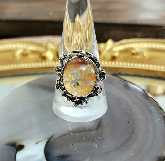 Autumn Leaves Garden Quartz Ring