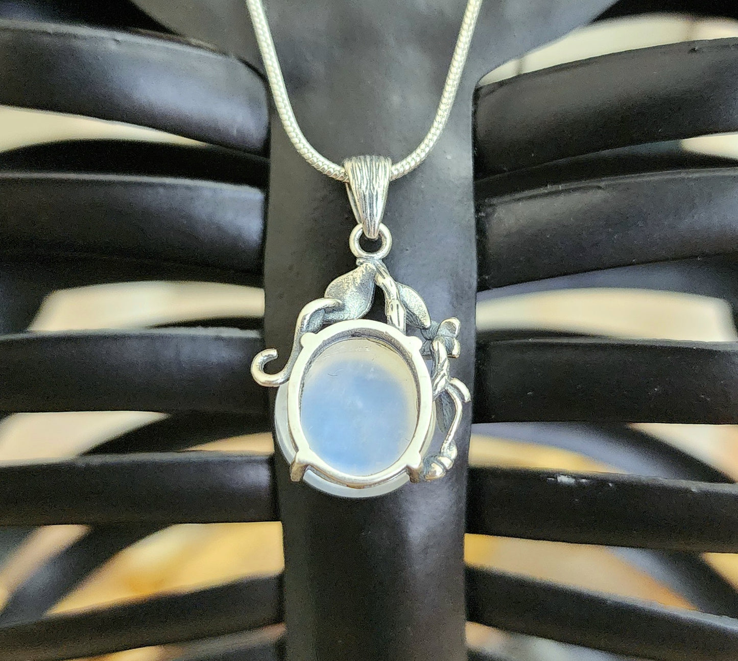 Moonstone Orb Pendant