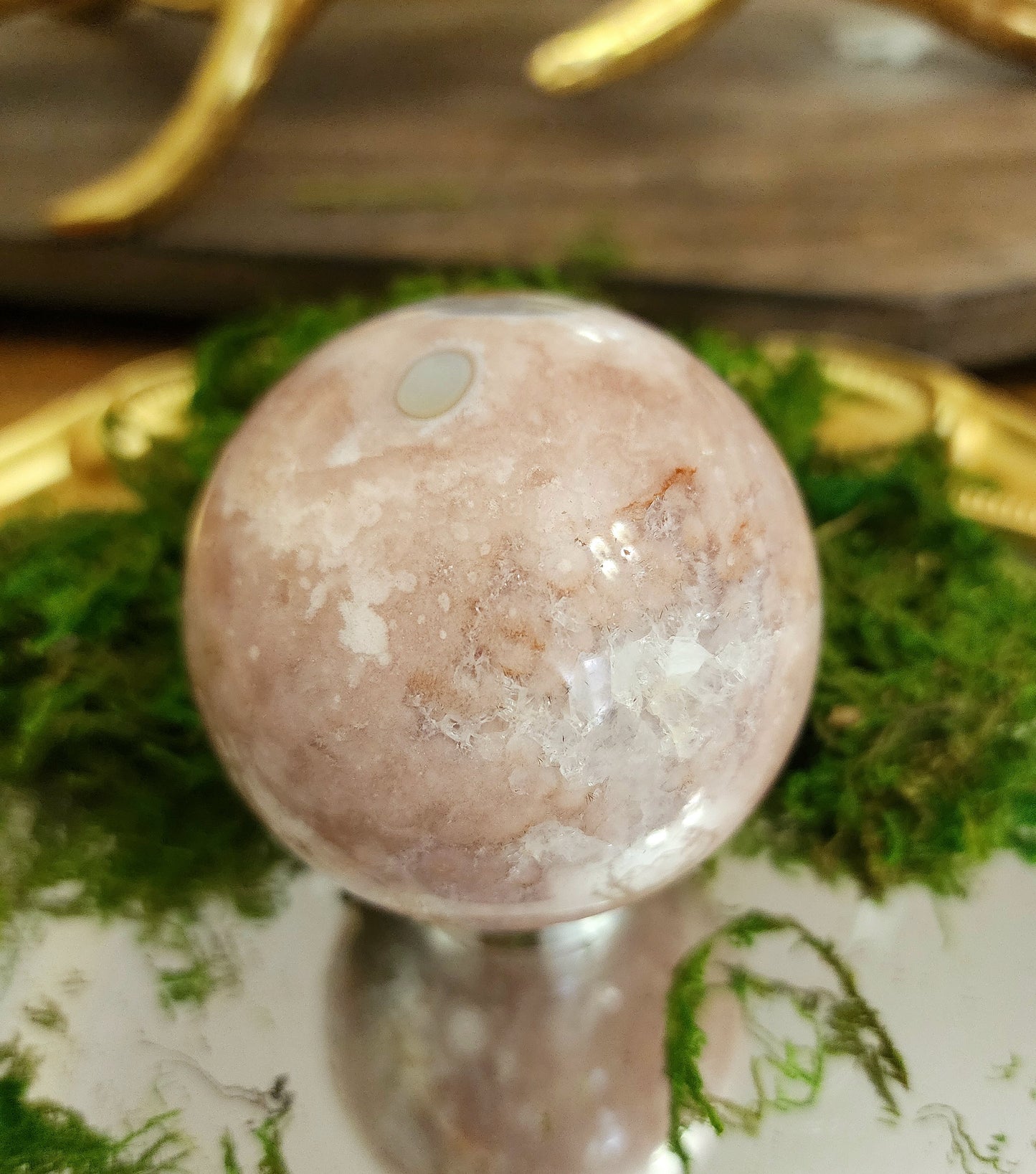 Pink Amethyst Sphere