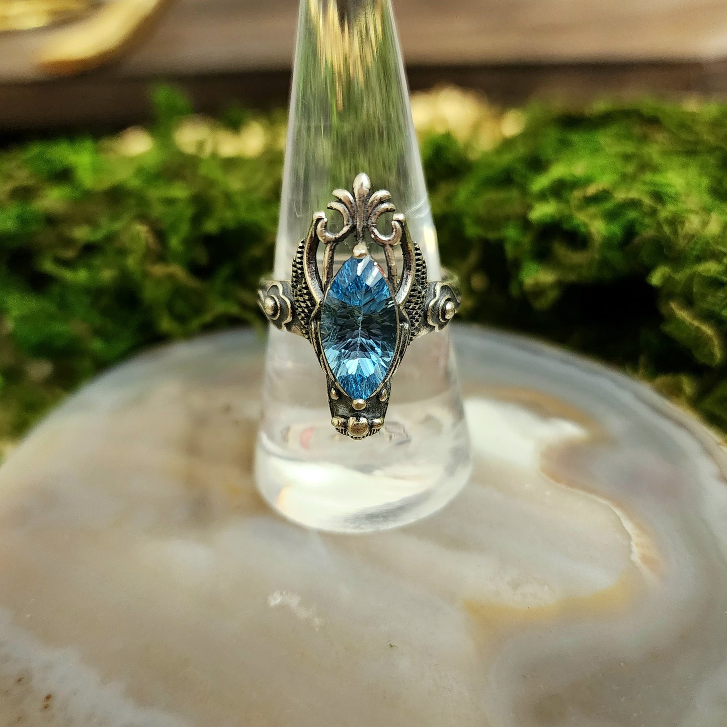 Blue Topaz Dragon