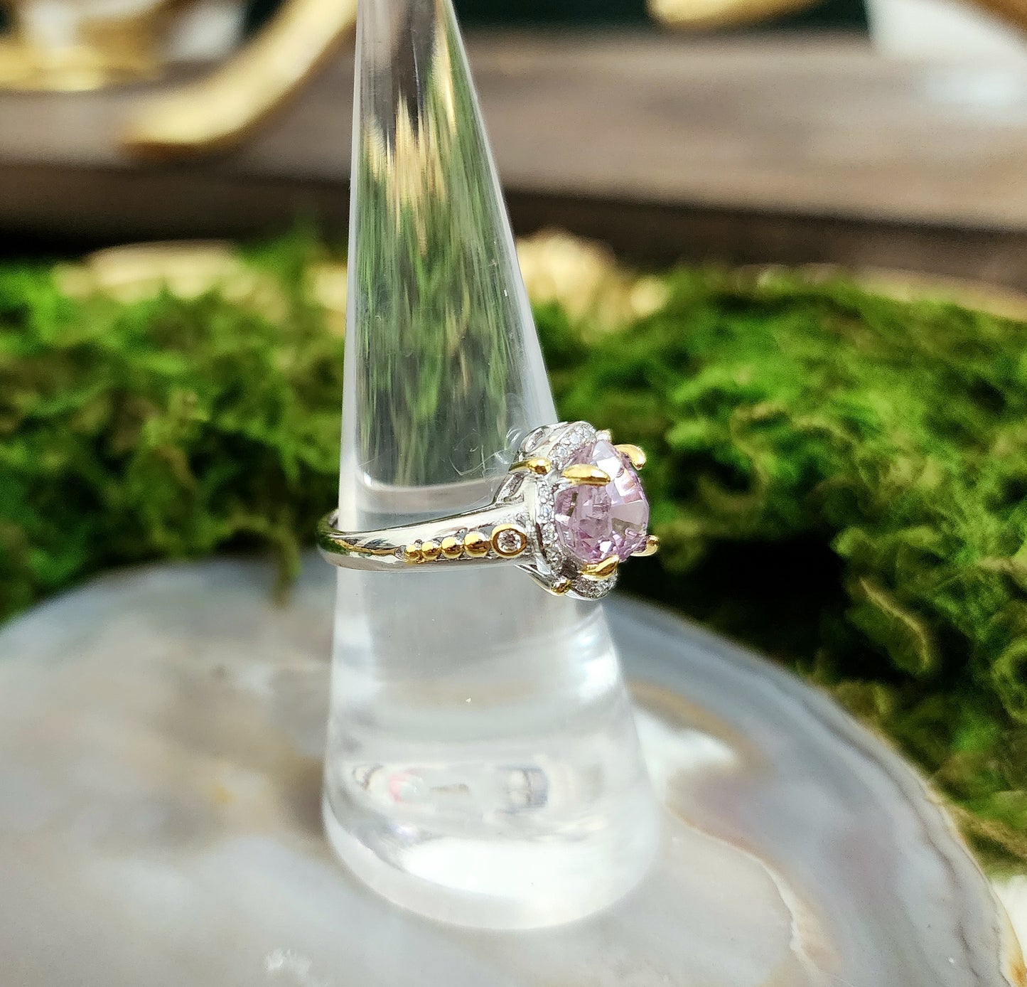 High Quality Kunzite Ring A