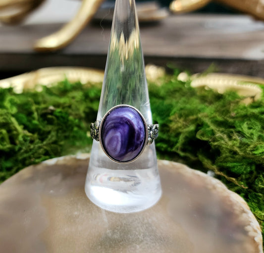 Charoite Ring