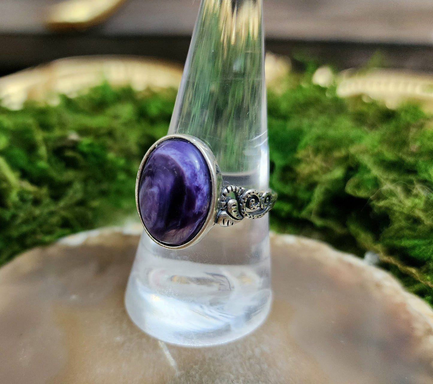 Charoite Ring