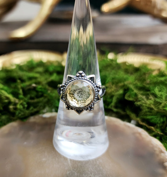 Celestial Citrine Ring B