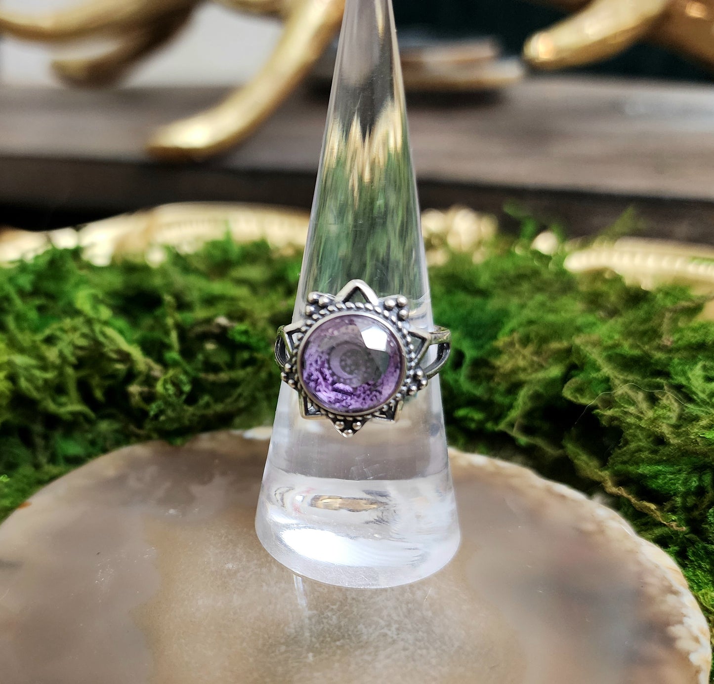 Celestial Amethyst Ring B