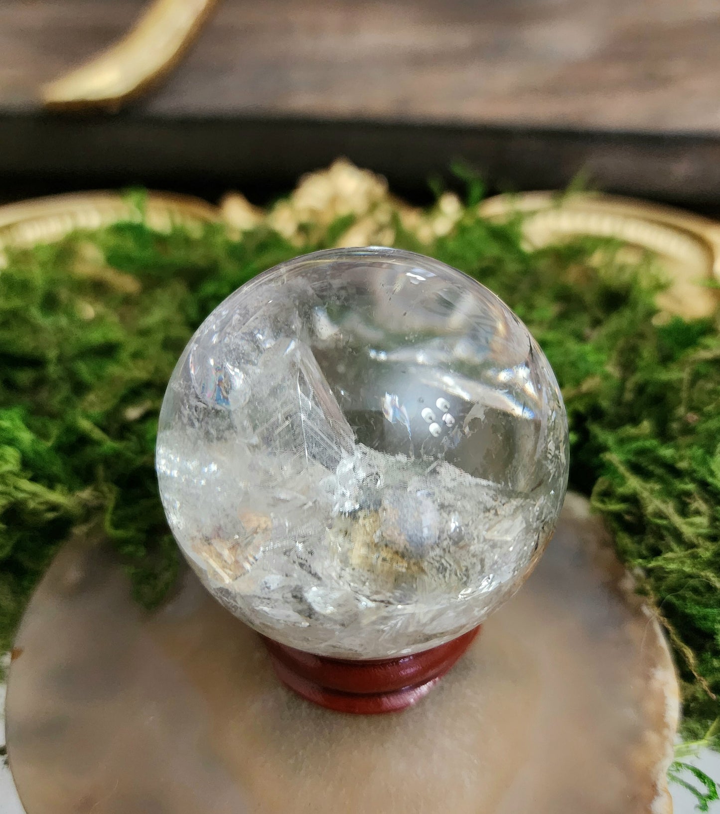 Inception/Manifestation Quartz Sphere