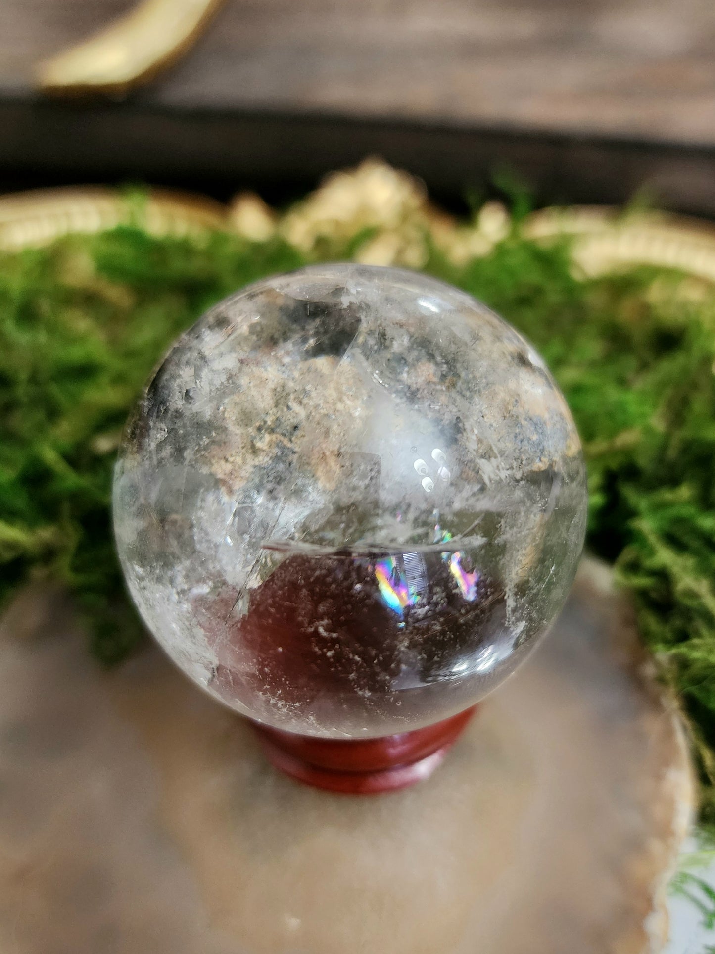 Inception/Manifestation Quartz Sphere