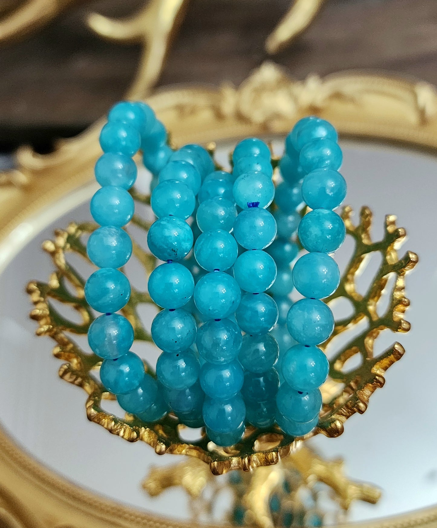 8mm Amazonite Stretch Bracelet