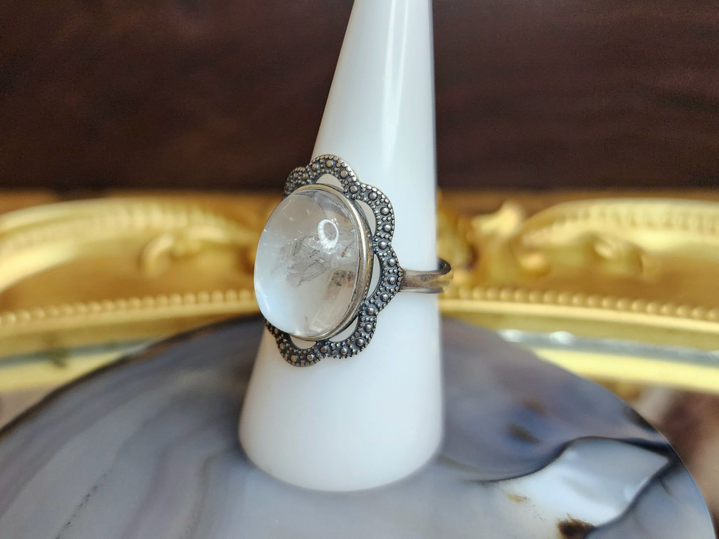 Inception/Manifestation Quartz Ring