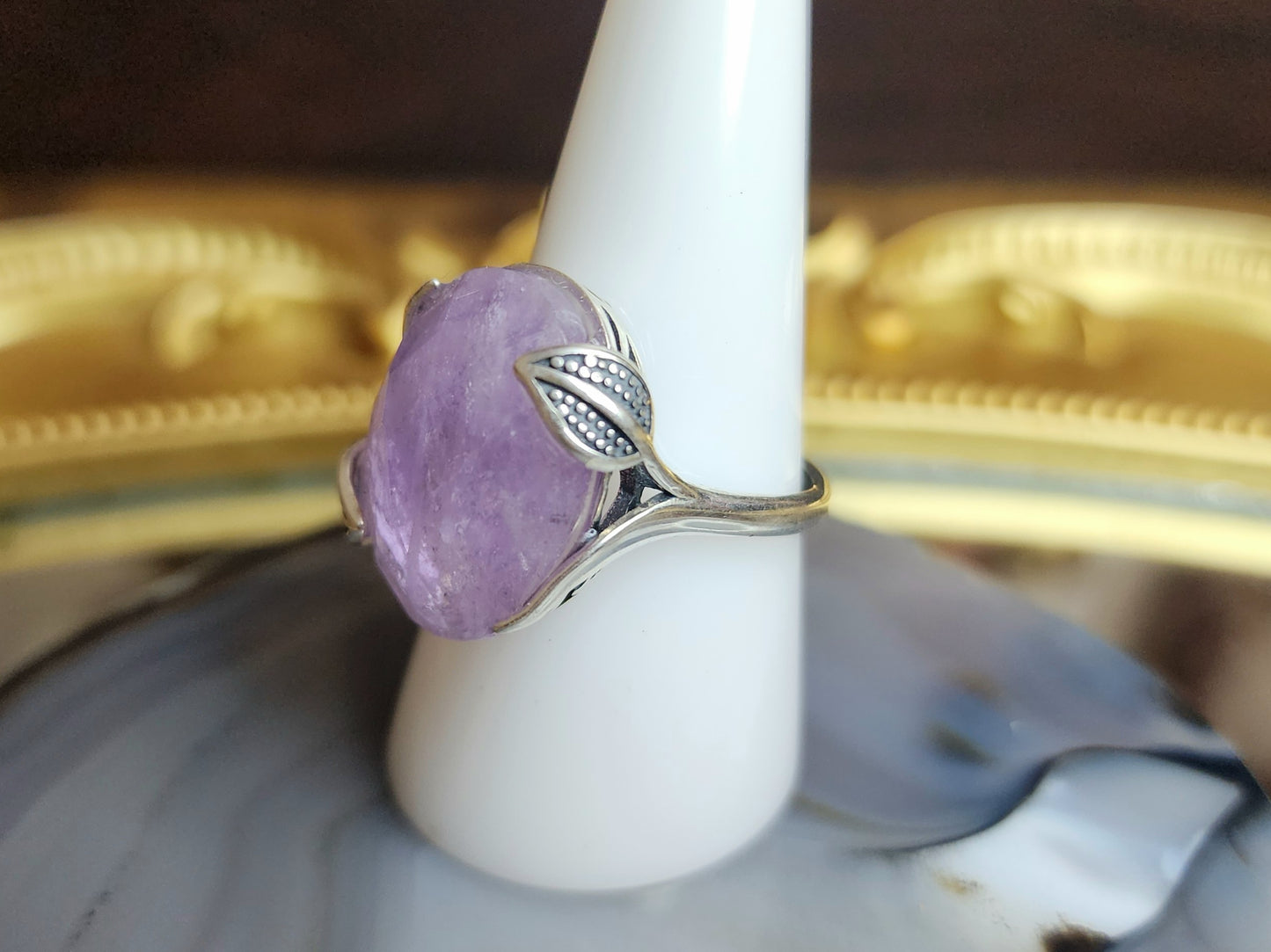 Lavender Amethyst Ring