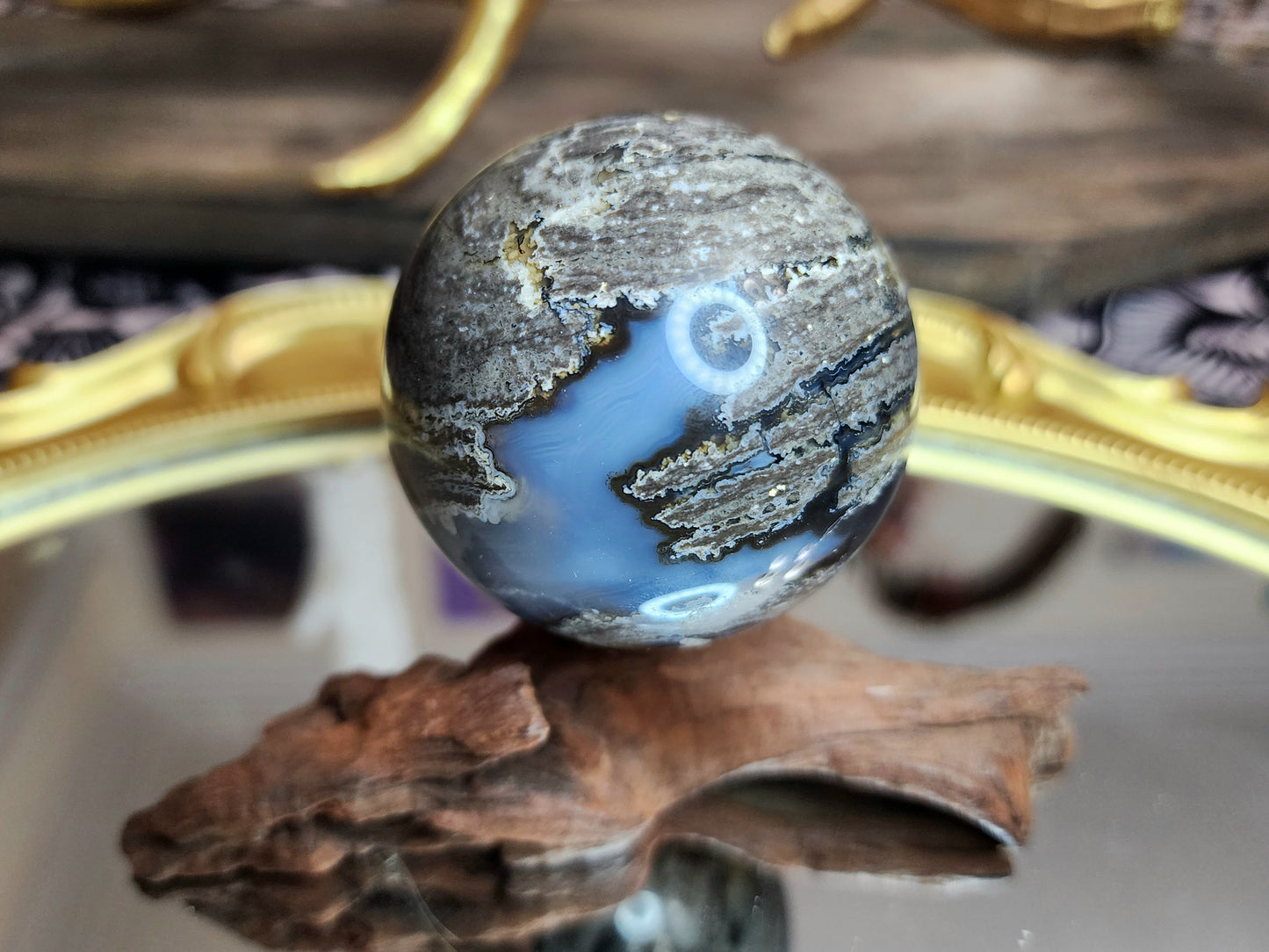 Volcano Agate Sphere A