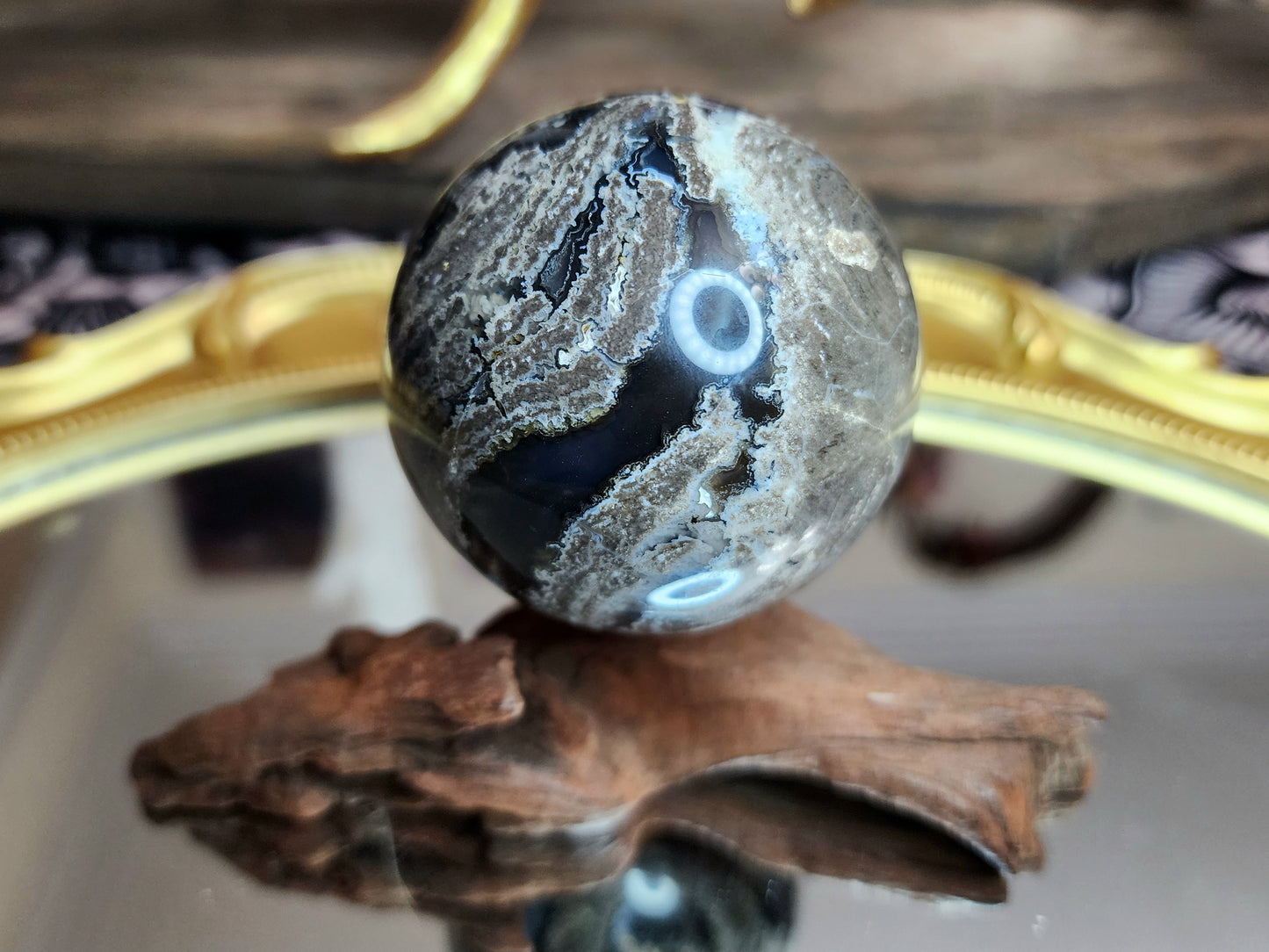 Volcano Agate Sphere A