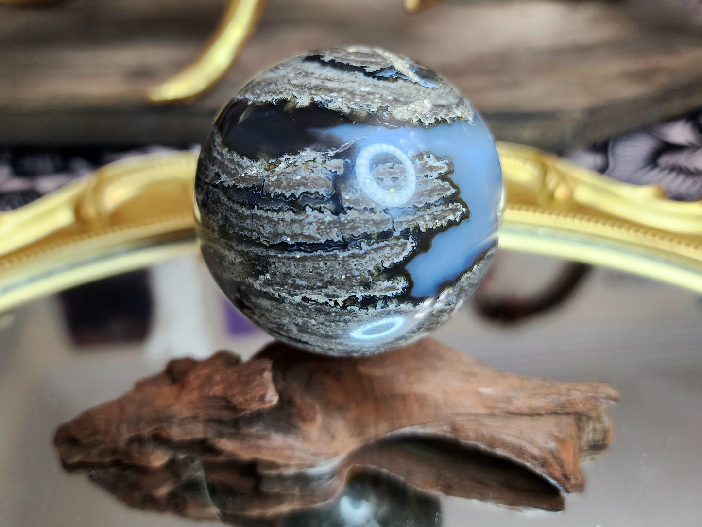 Volcano Agate Sphere A