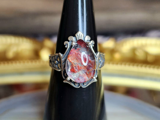 High Quality Fire Quartz Ring B