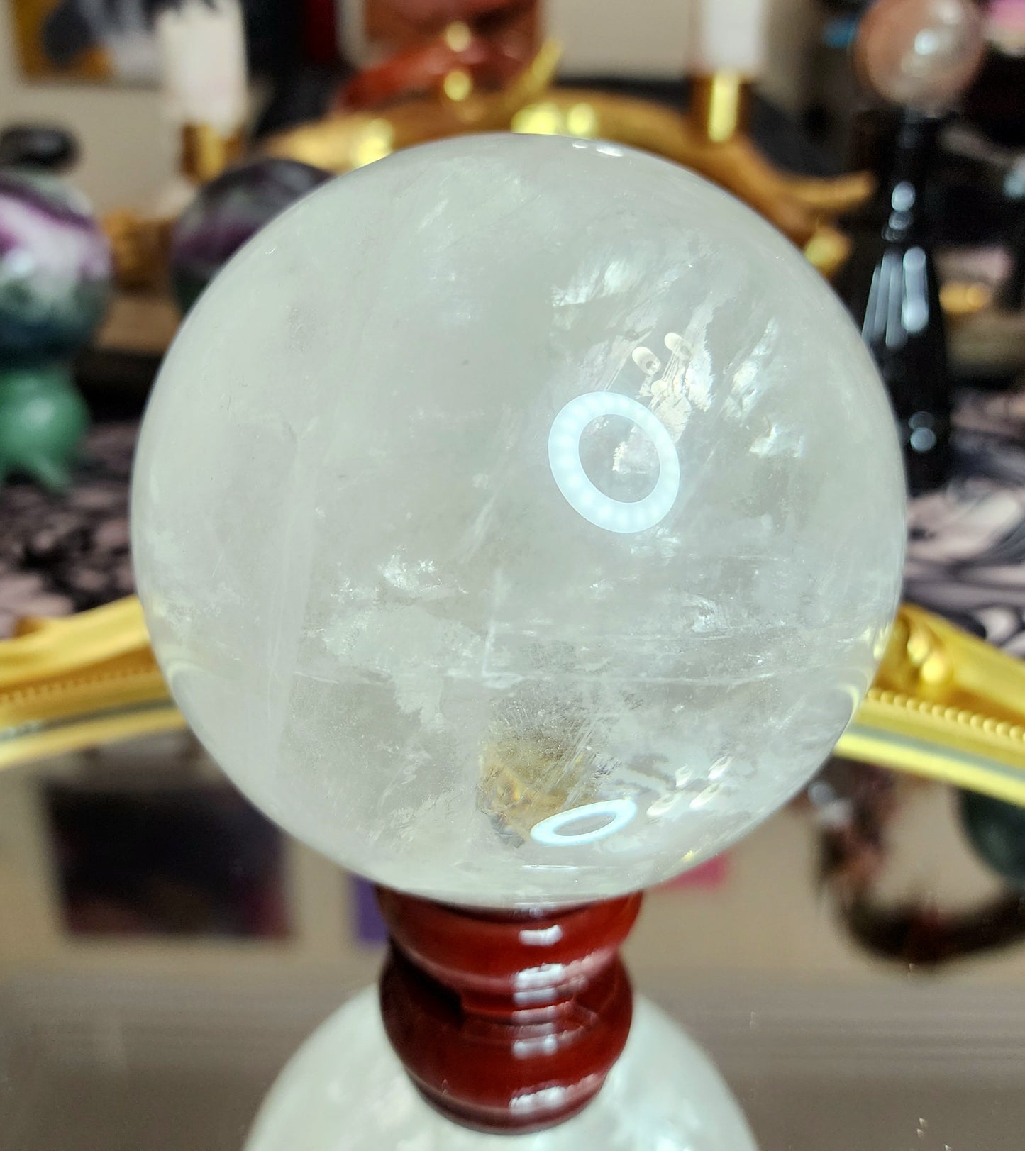 Clear Quartz Sphere