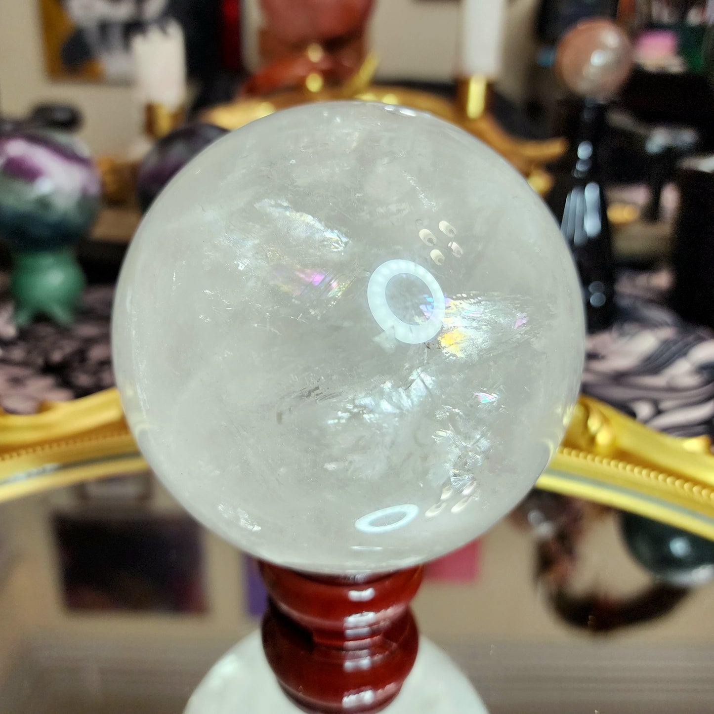 Clear Quartz Sphere