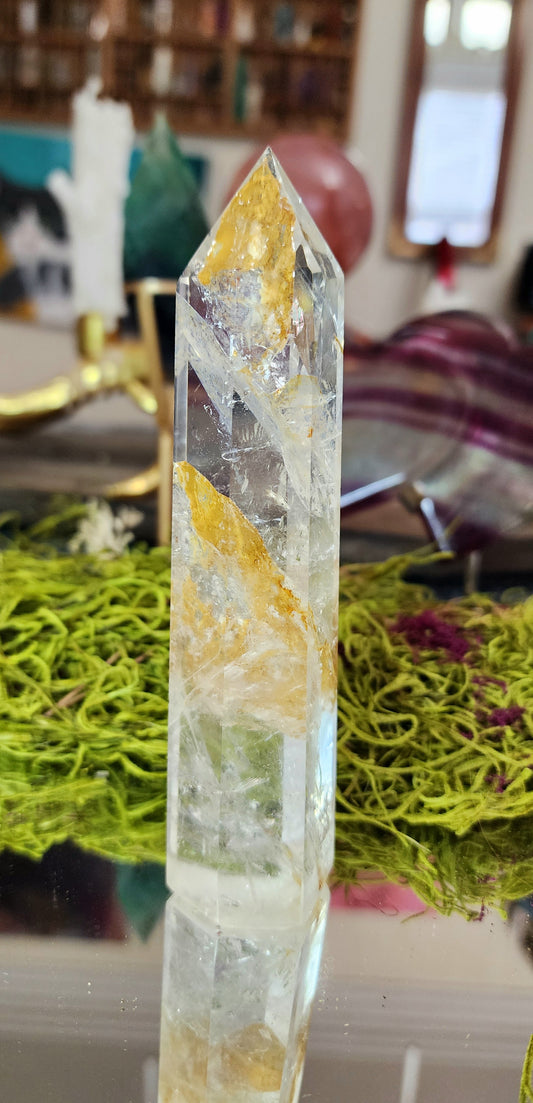 Clear Quartz Tower A