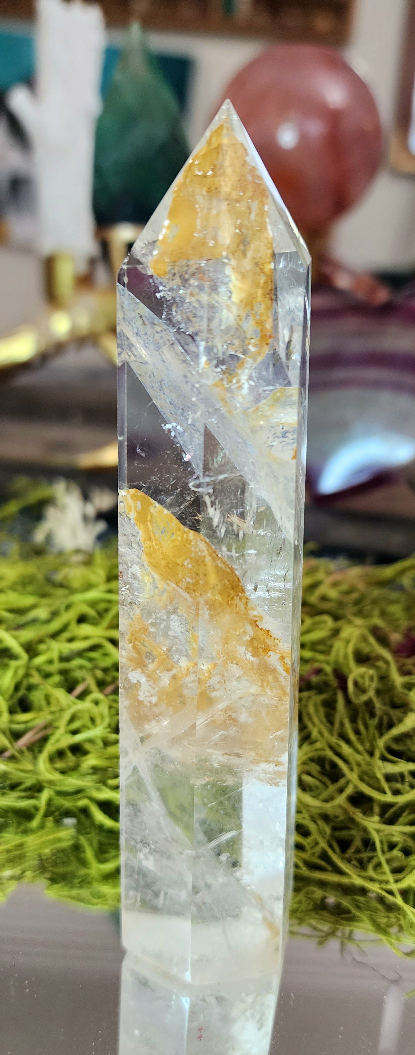 Clear Quartz Tower A