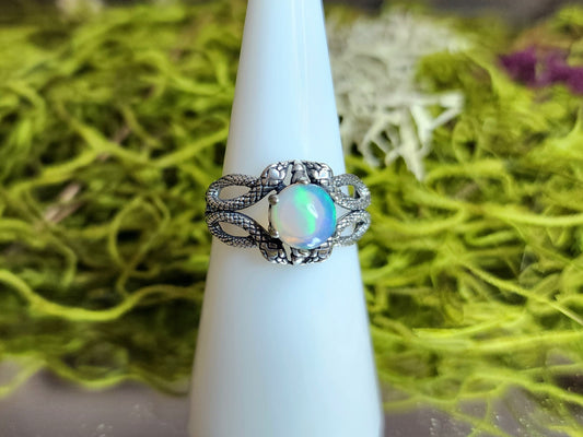 Four Snake Opal Ring