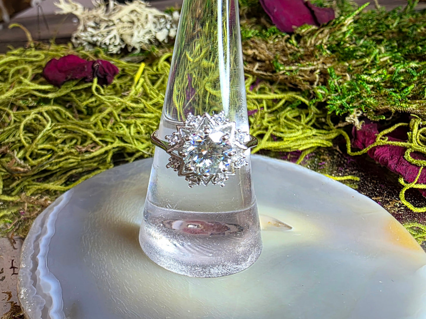 2ct Moissanite Ring A