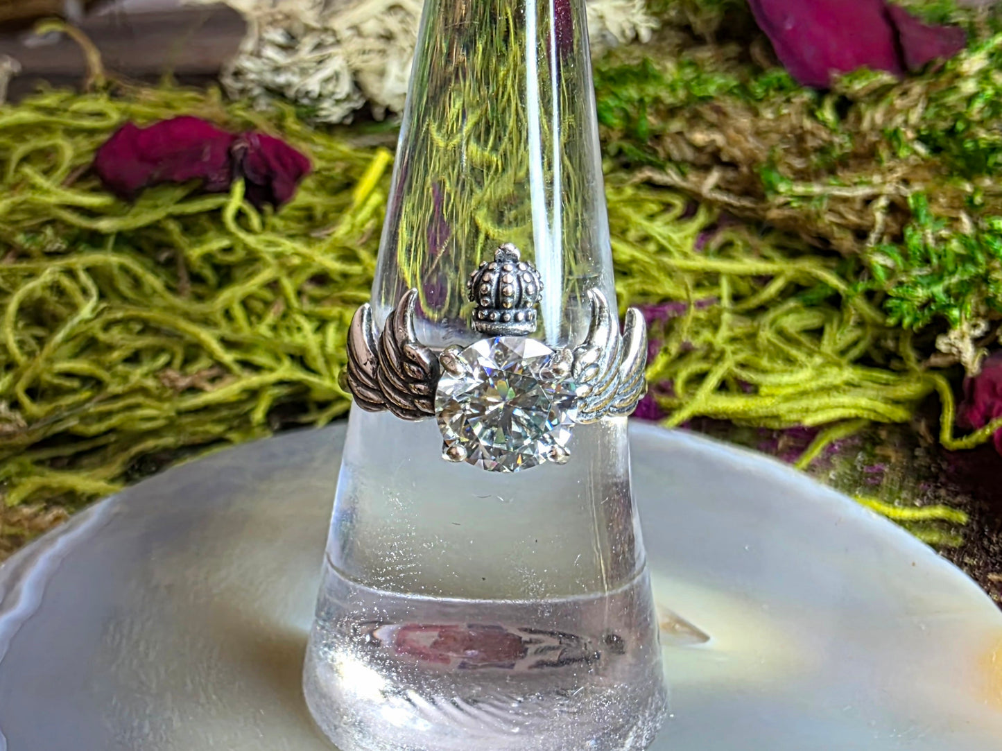 2ct Moissanite Ring D