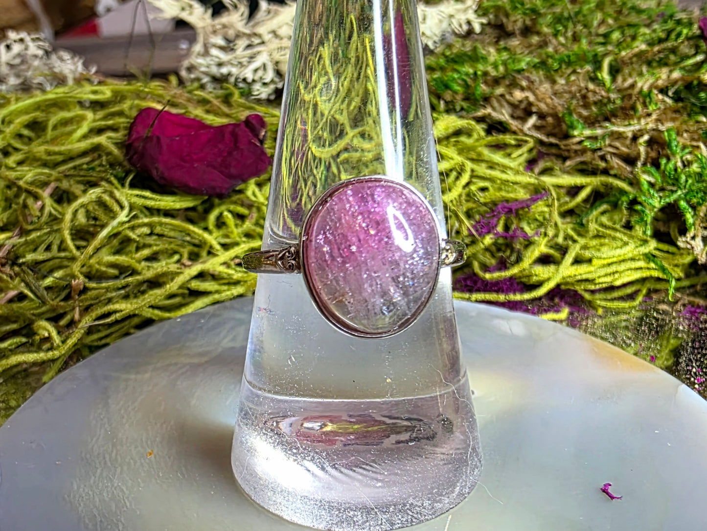 Watermelon Tourmaline Ring