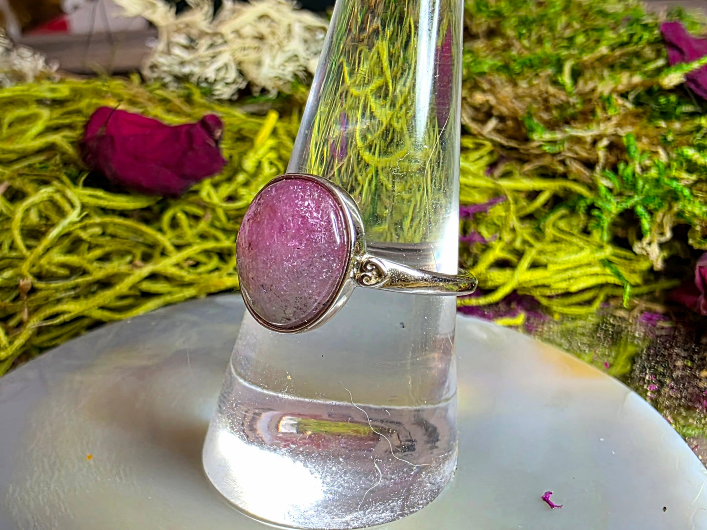 Watermelon Tourmaline Ring