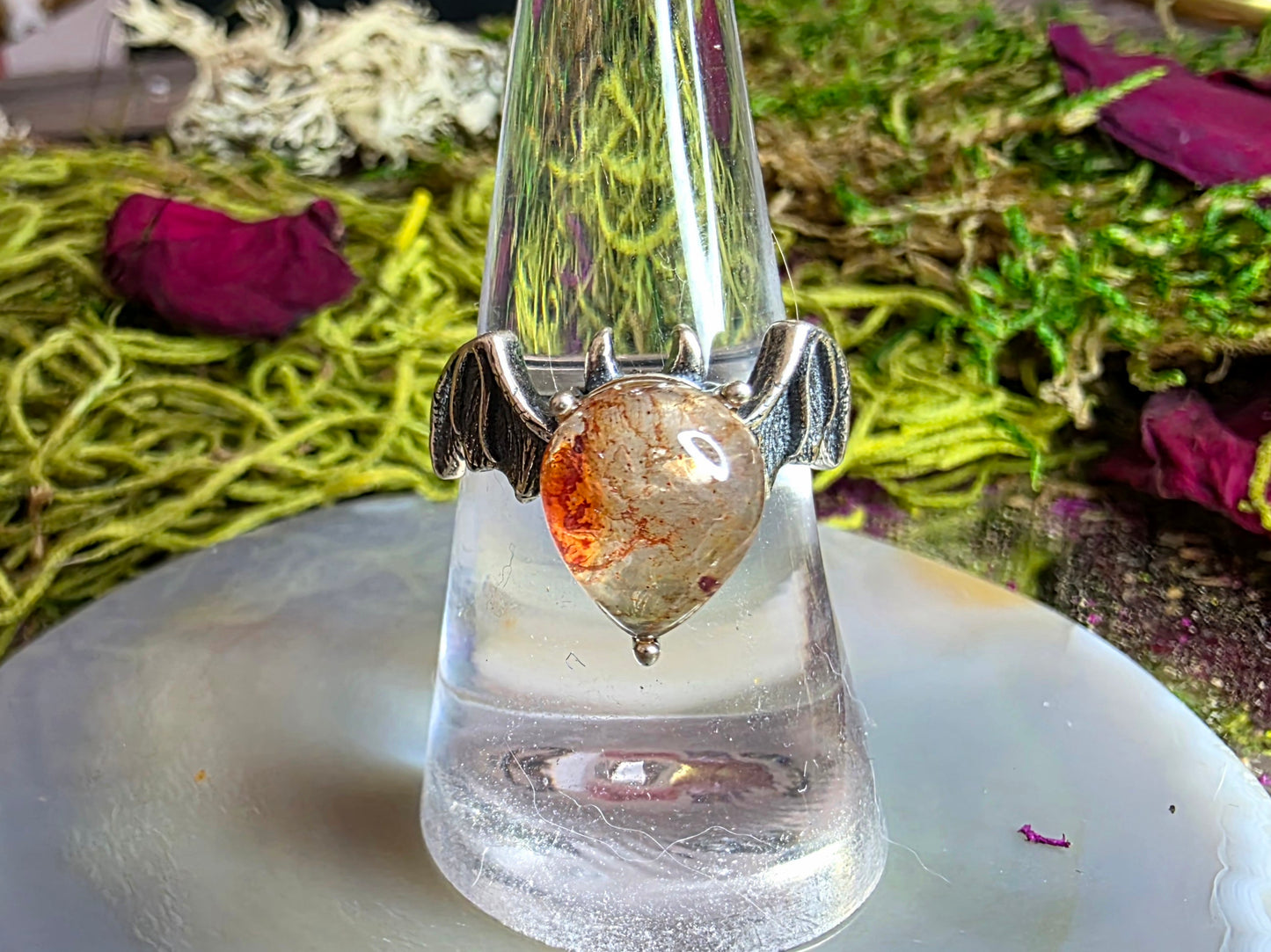 Hell Fire Quartz Ring