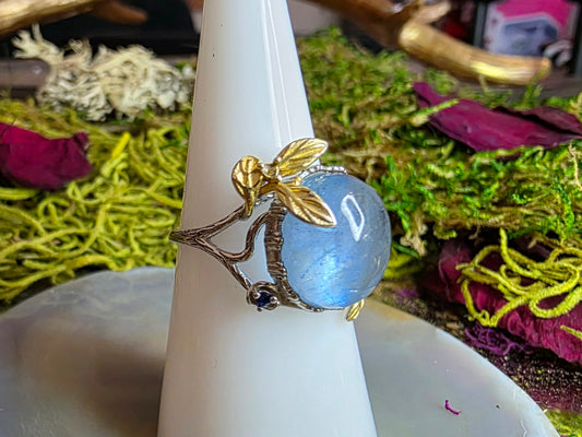 13mm Aquamarine Ring