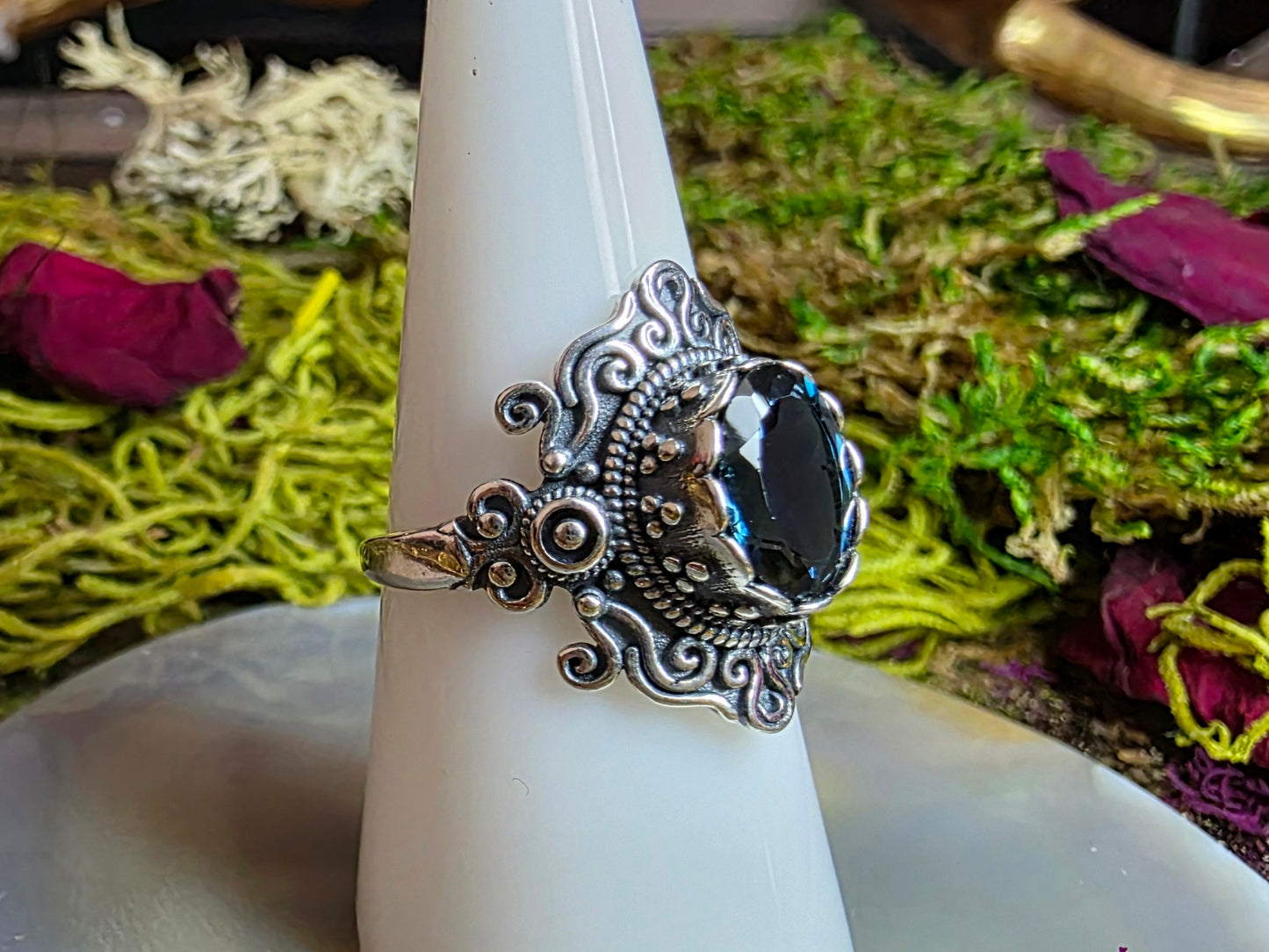 London Blue Topaz Ring