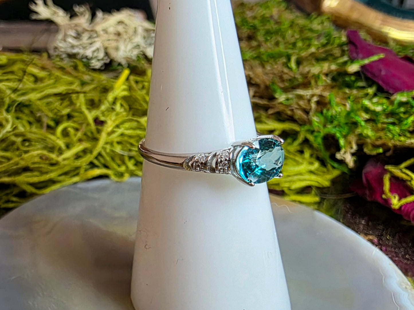 Blue Topaz Ring
