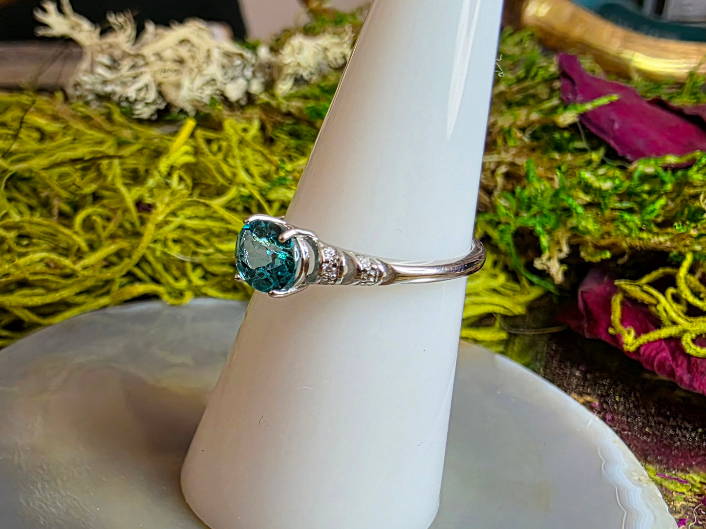 Blue Topaz Ring