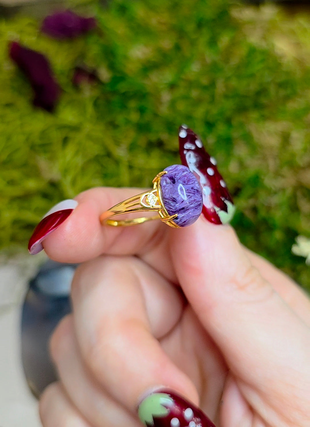 Charoite Ring C