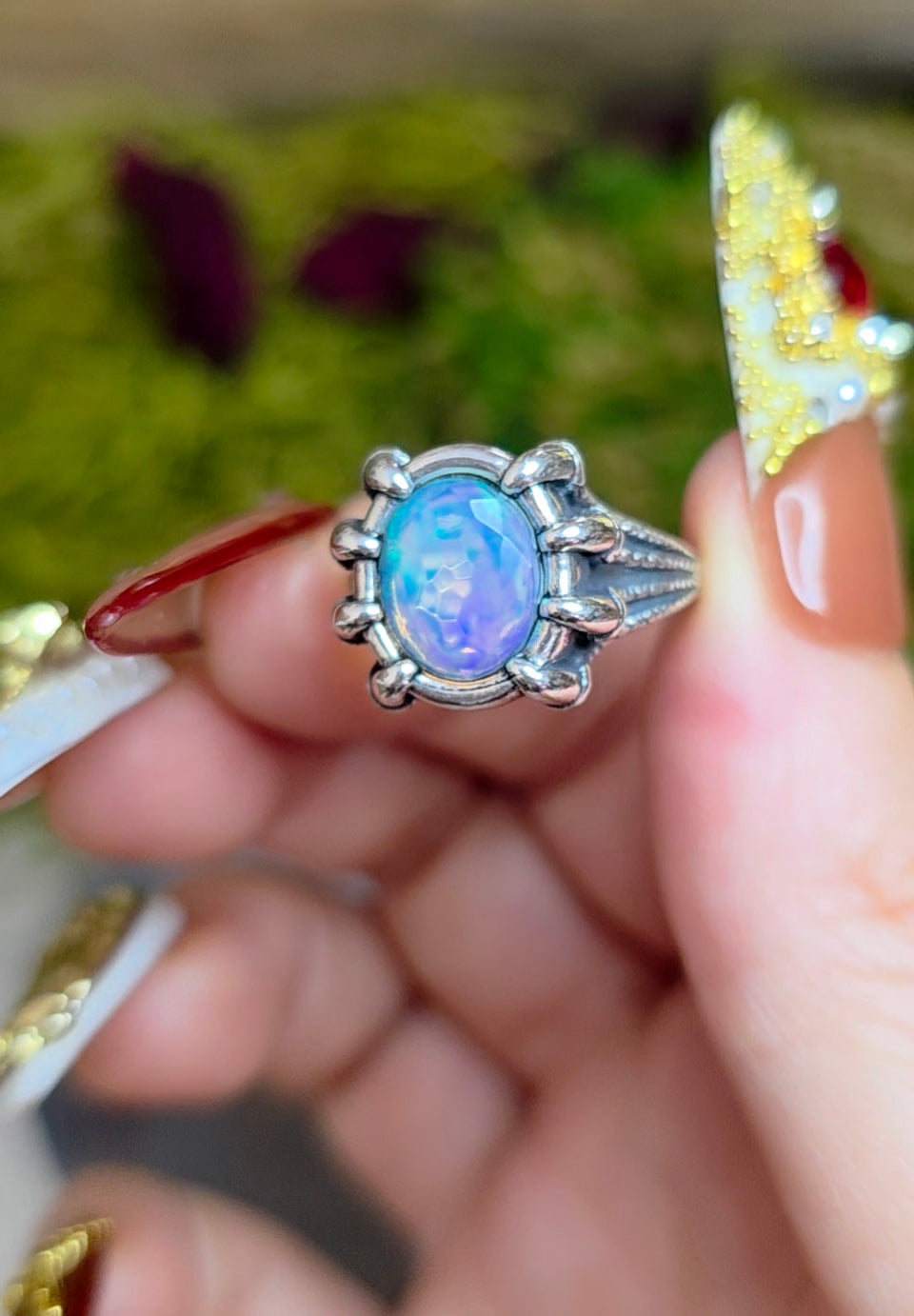 Dragon Claw Opal Ring