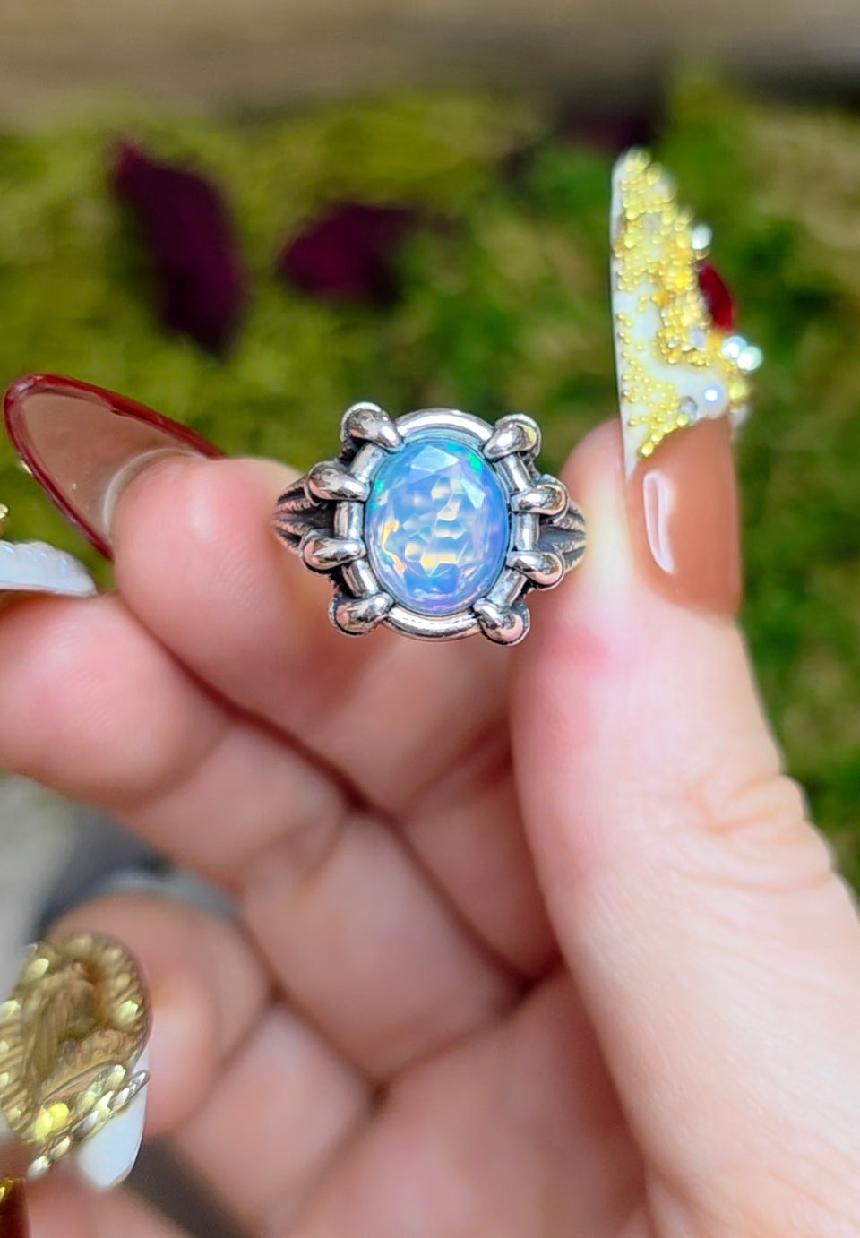Dragon Claw Opal Ring
