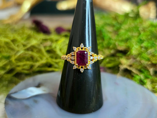 Fancy Ruby Ring