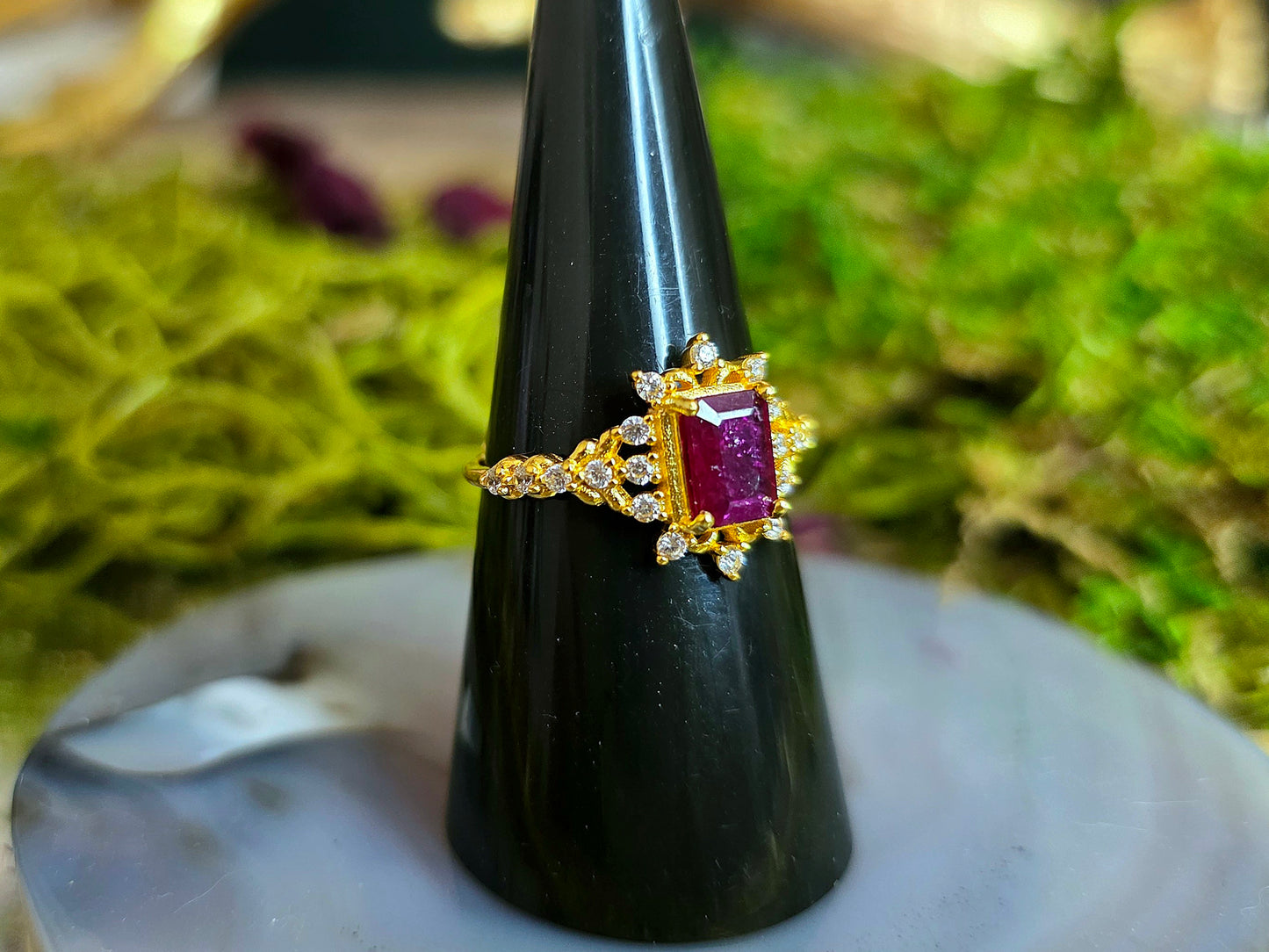 Fancy Ruby Ring