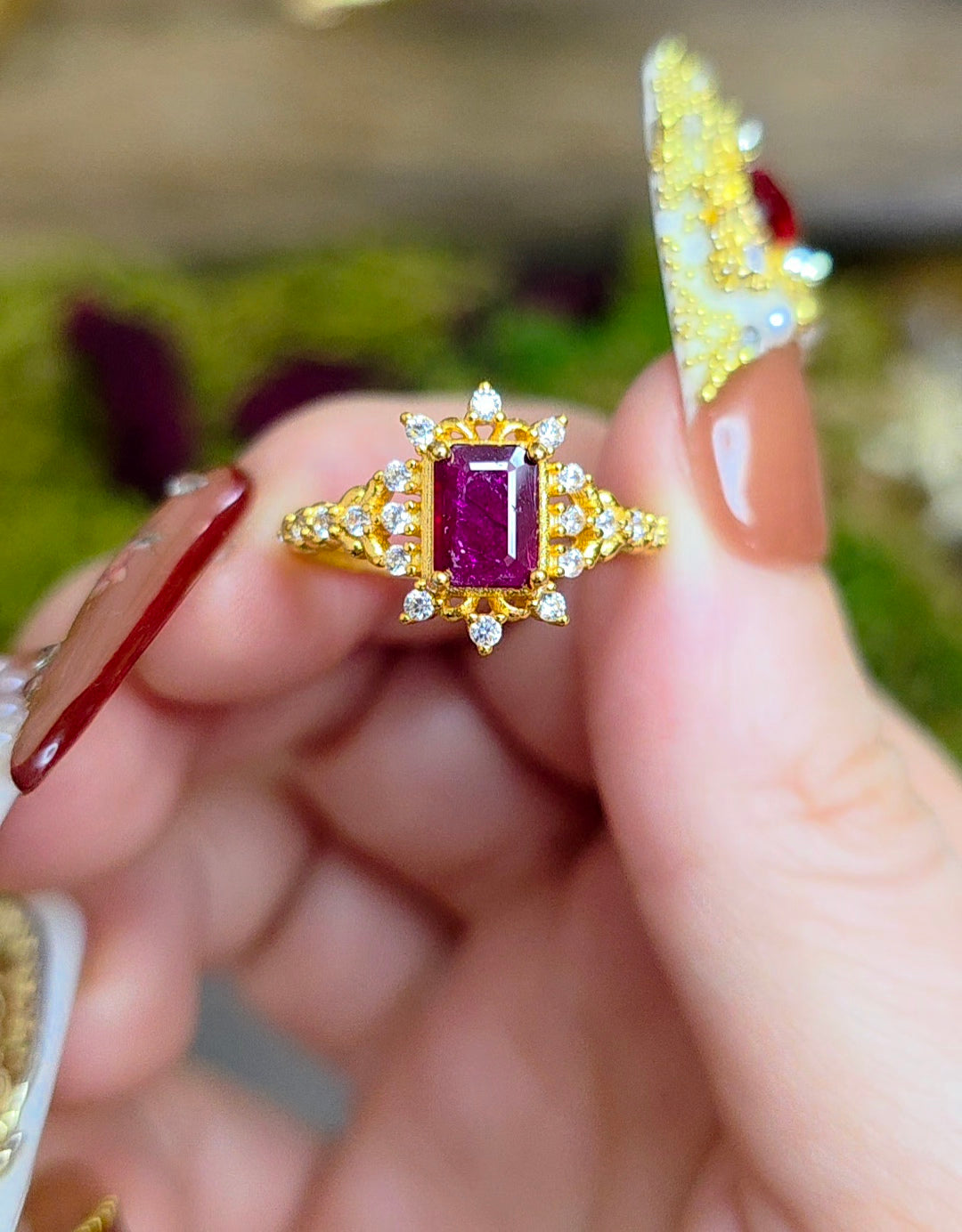 Fancy Ruby Ring