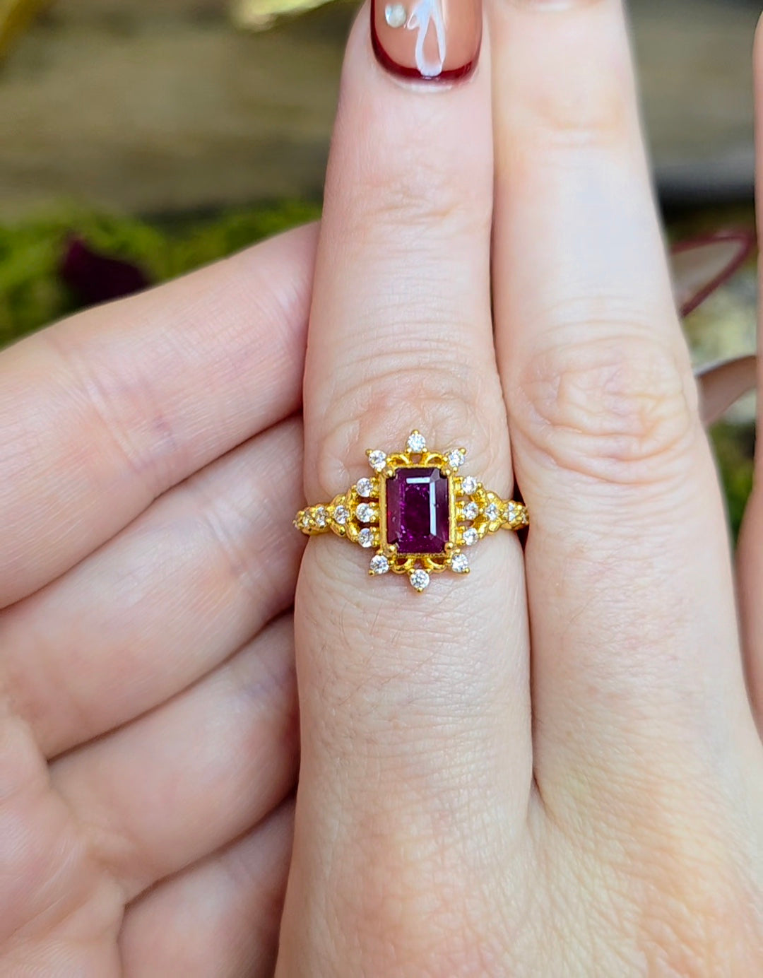 Fancy Ruby Ring