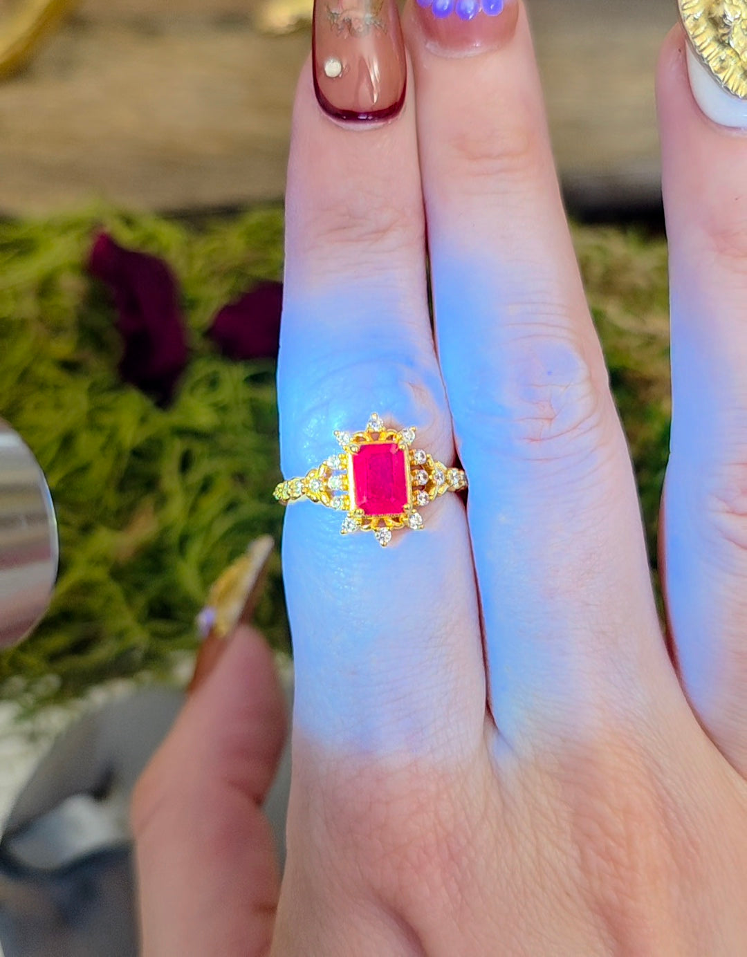 Fancy Ruby Ring