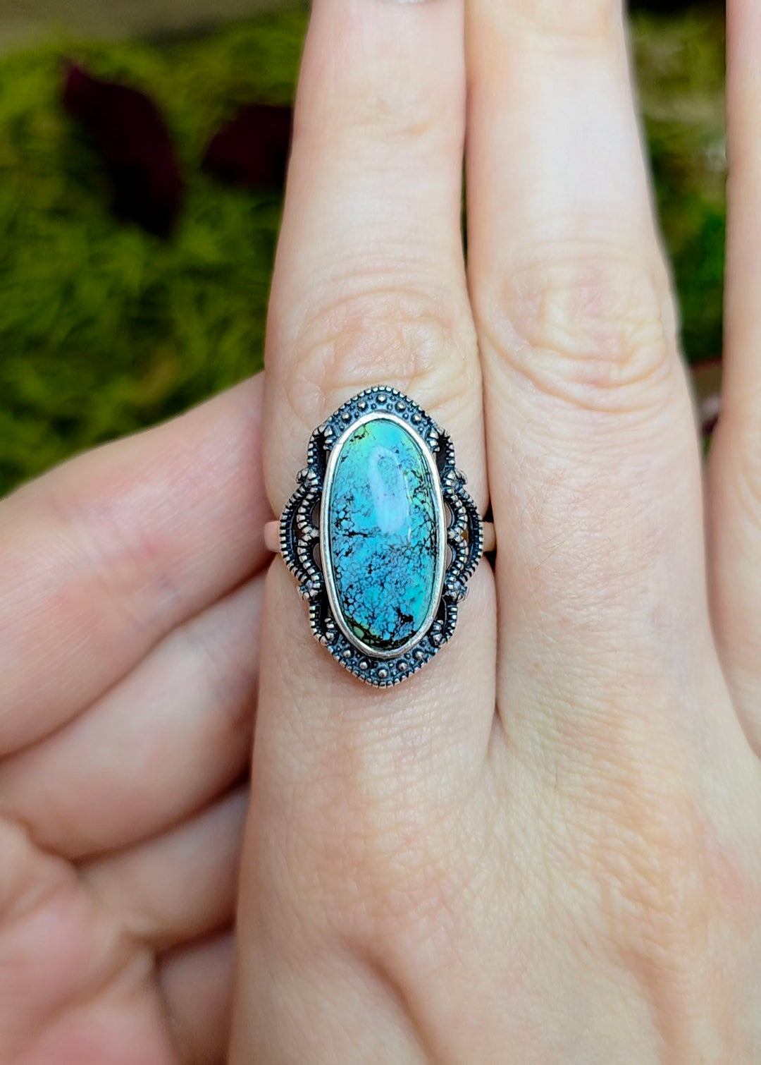 Turquoise Oval Ring