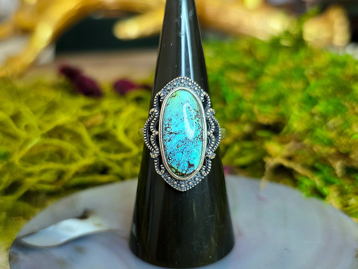 Turquoise Oval Ring