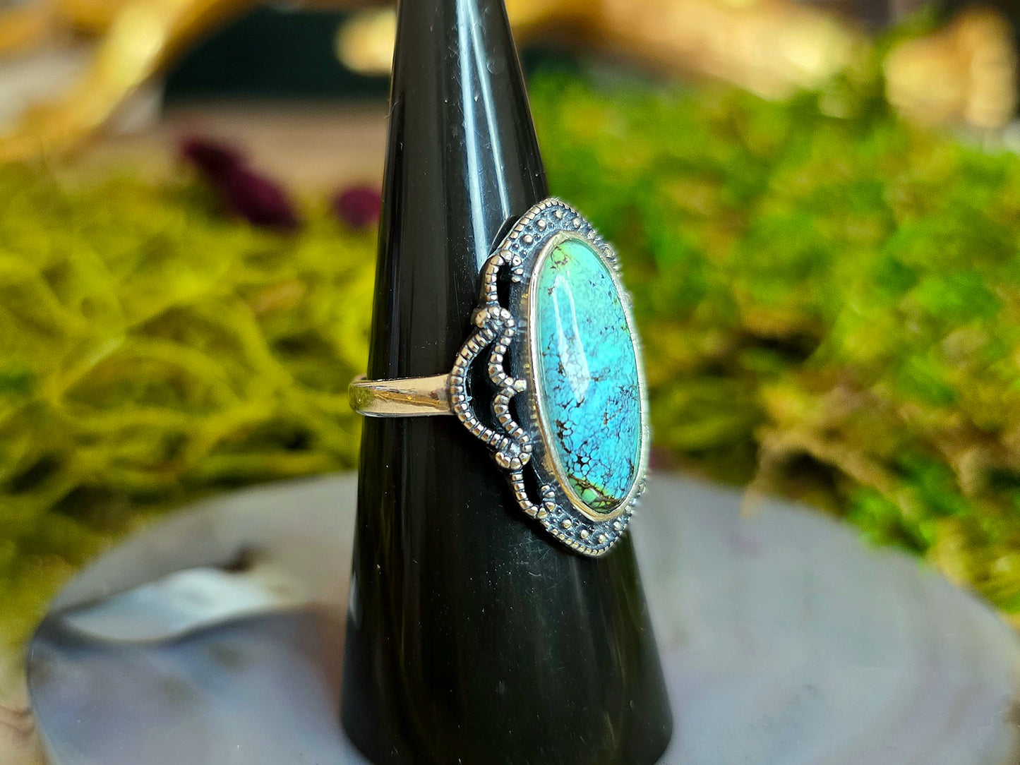 Turquoise Oval Ring